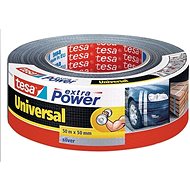 tesa Extra Power Universal, Textile, Silver, 50m:50mm - Duct Tape