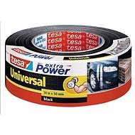 tesa Extra Power Universal, Textile, Black, 50m: 50mm - Duct Tape