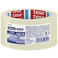 tesa STRONG, PP, Acrylic, Silent, Transparent, 66m: 50mm - Duct Tape