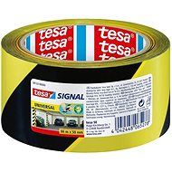 tesa SIGNAL, Marking Tape, yellow-black, 66m:50mm - Duct Tape