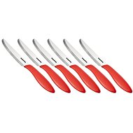 Tescoma PRESTO Table Knife 12cm, 6 pcs, Red 863054.20 - Cutlery Set