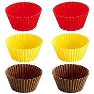 Tescoma Silicone baskets Delícia 9 cm, 6 pcs - Baking Mould