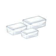 TESCOMA FRESHBOX Set of 3pcs, 0.2, 0.5, 1.0l, rectangular - Food Container Set