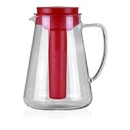 Tescoma Jug TEO 2.5l, with infusion and cooling, red 646628.20 - Pitcher