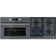 TEKA HLC 8400 U-Stone Grey + TEKA GZC 64320 U-Stone Grey - Oven & Cooktop Set