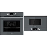 TEKA HLB 8600 U-Stone Grey + TEKA ML 8220 BIS L U-Stone Grey - Built-in Oven & Microwave Set