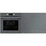 TEKA HLB 8600 U-Stone Gray + TEKA IZC 64630 U-Stone Grey - Oven & Cooktop Set