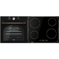 TEKA HRB 6300 AT + TEKA IBR 64040 Black - Oven & Cooktop Set
