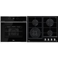 TEKA HLB 840 Black + TEKA GZC 64320 U-Black - Oven & Cooktop Set