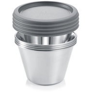 TESCOMA GrandCHEF Panna cotta moulds 4 pcs stainless steel 428718.00 - Moulds