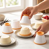 TESCOMA DELÍCIA Panna Cotta Moulds, 4 pcs - Moulds