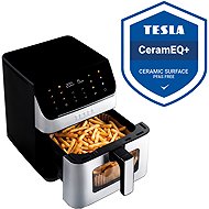Tesla Electronics AirCook DualHeat QD65 XXL + extended warranty 3 years - Hot Air Fryer