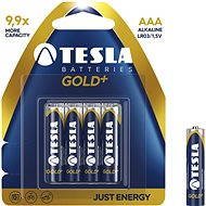 Tesla akkumulátor AAA Gold + 4db - Eldobható elem