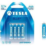 Tesla akkumulátor AAA kék + 4db - Eldobható elem