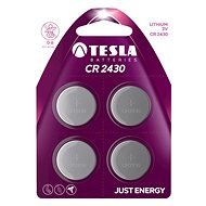 Tesla akkumulátorok CR2430 4db - Eldobható elem
