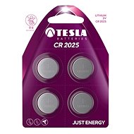 Tesla Batteries CR2025 4pcs - Disposable Battery
