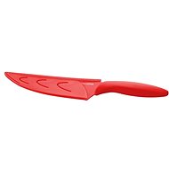 Non-stick cooking knife Tescoma PRESTO TONE 17 cm, red - Knife