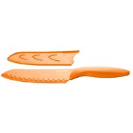 Non-stick Tescoma Santoku knife PRESTO TONE 16 cm, orange - Knife
