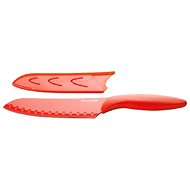 Non-stick Tescoma Santoku knife PRESTO TONE 16 cm, red - Knife