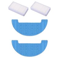TESLA RoboStar T80 Pro 2pcs HEPA filter, 2pcs microfibre Mop Pads - Vacuum Cleaner Accessory