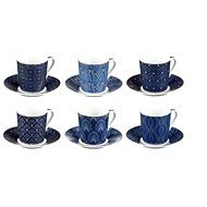 TESCOMA myCOFFEE ESPRESSO CUP WITH SAUCER, ART DECO, 6 pcs - Set of Cups