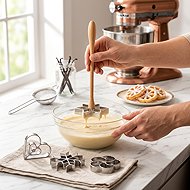 TESCOMA DELÍCIA Rosette Waffle Maker, 4 pcs - Cookie-Cutter