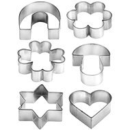 TESCOMA DELÍCIA, Cutters on a Ring, 6 pcs - Cookie Cutter Set
