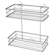 tesa Baath Folding basket, two tiers, medium - Bathroom Shelf