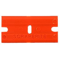 Plastic blade-scraper orange, 100 pcs, TT - Spare Blades
