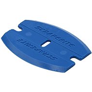 Plastic blade-scraper blue, rounded, 30 pcs, TT - Spare Blades