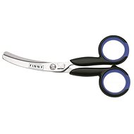 KRETZER SOLINGEN FINNY 13 cm black/blue curved - Dressmaker’s Scissors