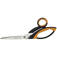 KRETZER SOLIGEN Scissors for technical fabrics, straight with rubber handle FINNY 742020; micro-serr - Dressmaker’s Scissors