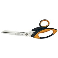 Scissors for technical fabrics, straight rubber handle (black/yellow); Kretzer Solingen FINNY 743225 - Dressmaker’s Scissors