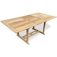 TEXIM Stůl zahradní rozkládací BALI, teak 200cm - Zahradní stůl