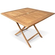 NOELA Folding garden table ROGER II., teak 100 cm - Garden Table