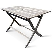 Zahradní stůl skládací AKÁCIE MANDY PREMIUM, 120 x 70cm - Garden Table