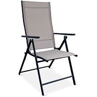 TEXIM PIA dönthető szék, mocca - Kerti fotel