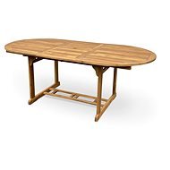TEXIM VIET összecsukható kerti asztal, akác - Kerti asztal