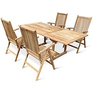 TEXIM Set zahradního nábytku BALI/ EDY 1stůl+ 4křesla - Garden Furniture