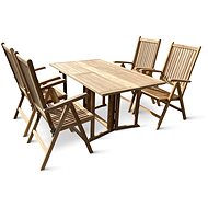 TEXIM Set zahradního nábytku BUTTERFLY/ EDY 1stůl+ 4křesla - Garden Furniture