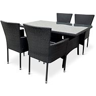 NOELA Garden furniture set HAITI/BALI 1st table + 4 armchairs - Garden Furniture