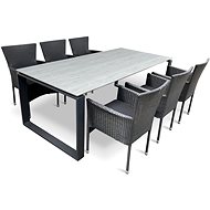 NOELA Garden furniture set STRONG/BALI 1 table + 6 armchairs - Garden Furniture