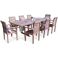 TEXIM Set zahradního nábytku teak FAISAL I. 1+8 - Garden Furniture