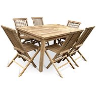 NOELA Teak garden furniture set CLASIC I. 1+6 - Garden Furniture