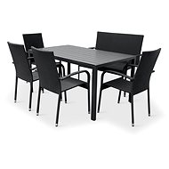 NOELA Rattan garden furniture set VIKING L 1+4+1 - Garden Furniture