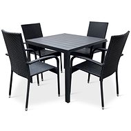 TEXIM Rattan garden furniture set VIKING M 1+4 - Garden Furniture