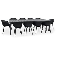 NOELA Garden furniture set GRANDE PASTO XXL + RIKKE 1+10 - Garden Furniture