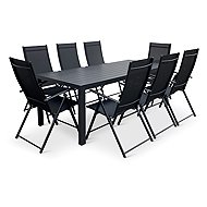 NOELA Viking XL 8 + 1 Pia Garden Furniture Set - Garden Furniture