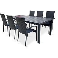 NOELA Viking XL 6 + 1 Paris Garden Furniture Set - Garden Furniture