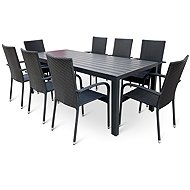 NOELA Viking XL 8 + 1 Paris Garden Furniture Set - Garden Furniture